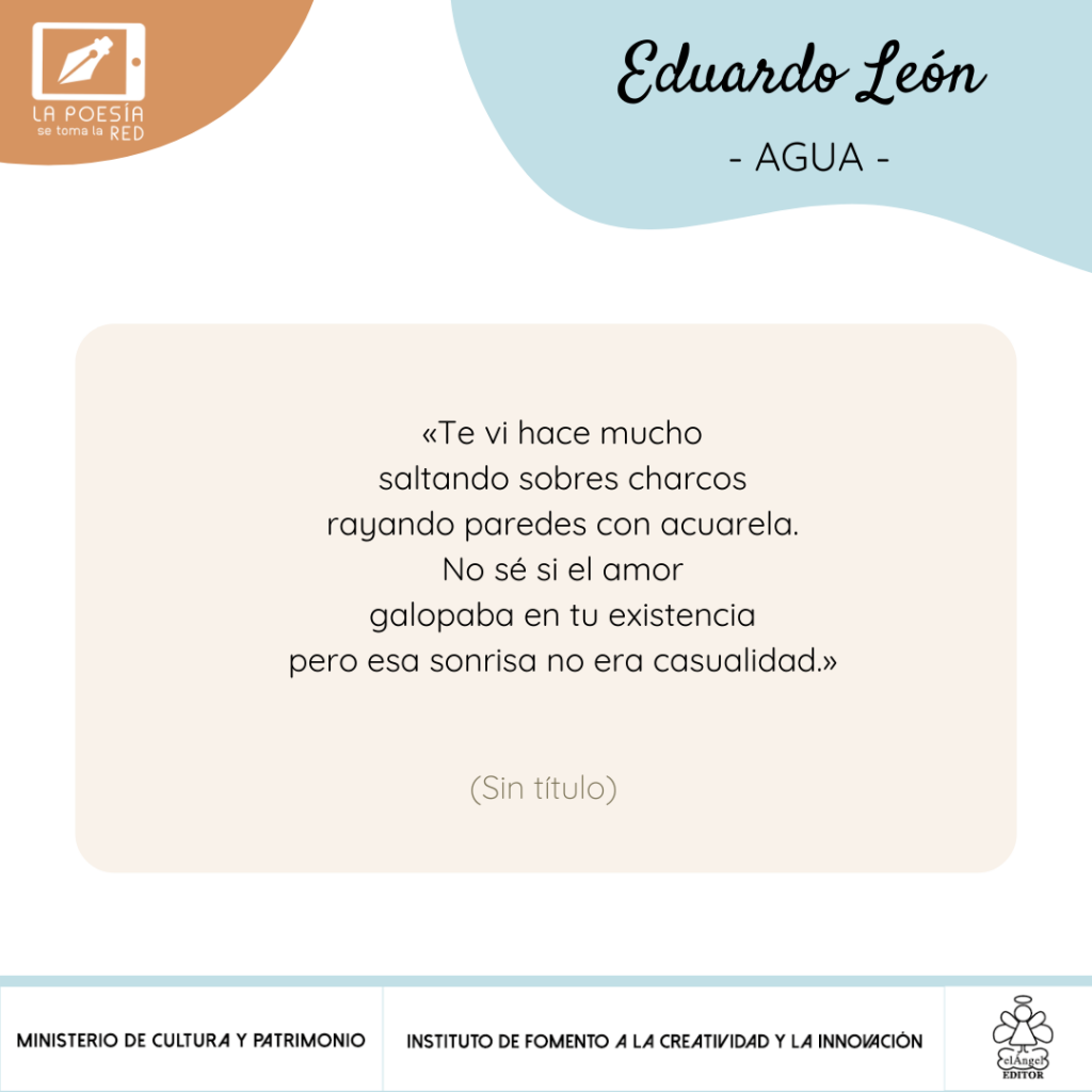 Verso Eduardo León