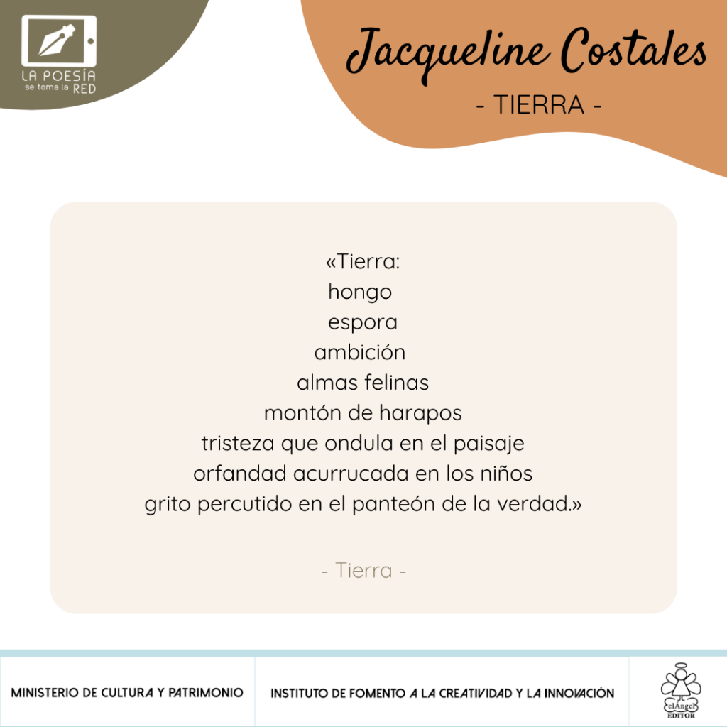 Verso Jacqueline Costales